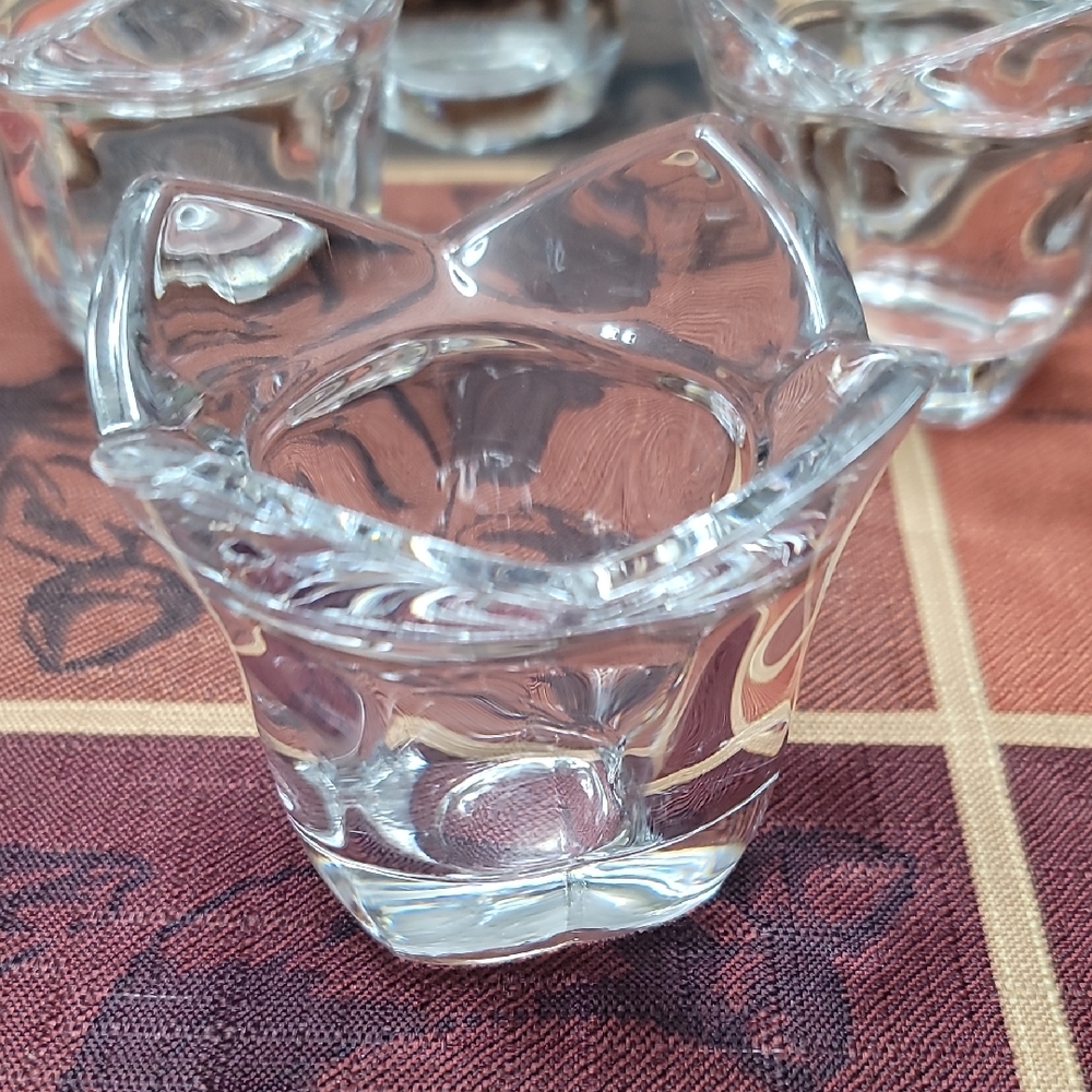 Clear Glass Votive Candle Holders